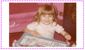 Miss Raquel Sterczek at 3 years old