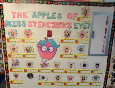 The Apples of Miss Sterczek's Eye!