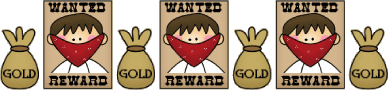 Gold - Wanted - Reward