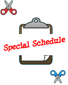 Special Schedule