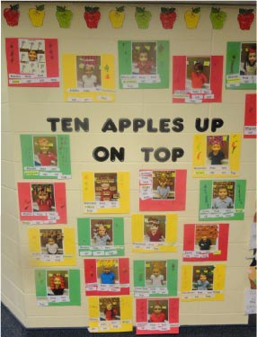 Ten Apples Up on Top