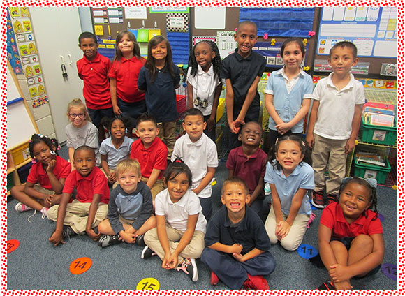 2019 - 2020 First Grade Class Photo